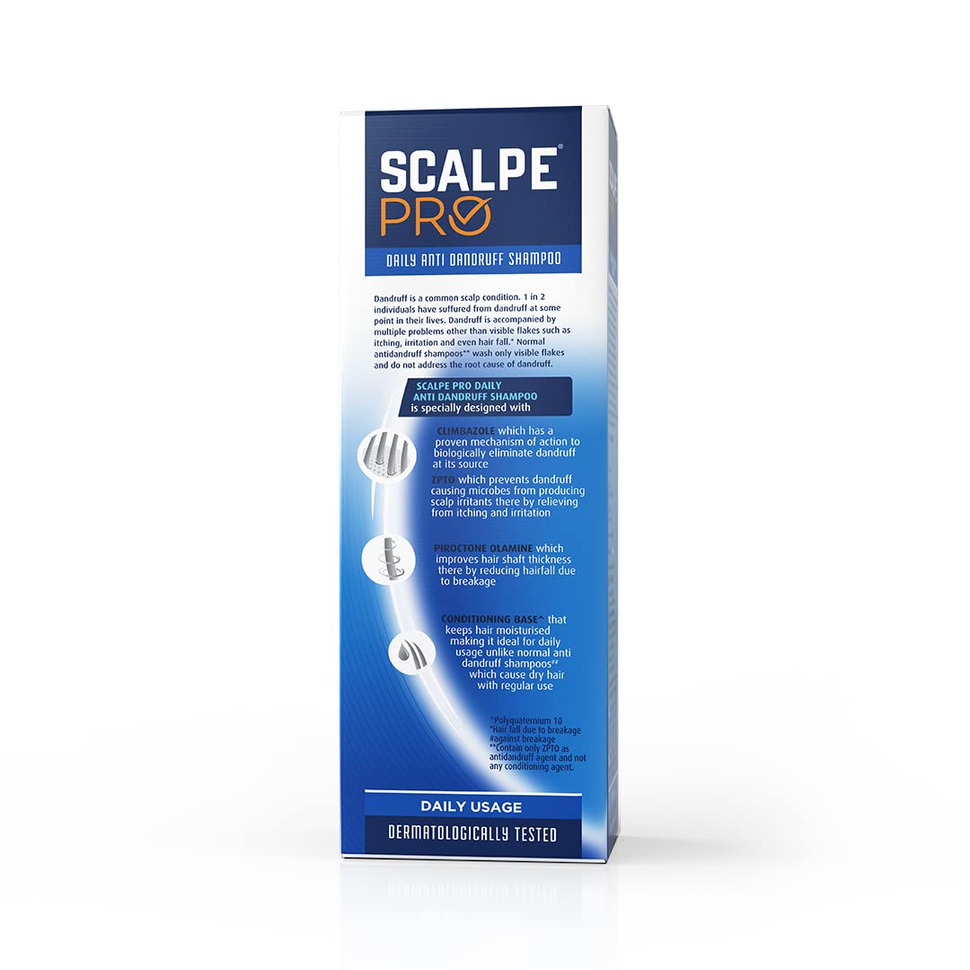 Buy Scalpe Pro Daily AntiDandruff Shampoo 100 ml Online at Best Price